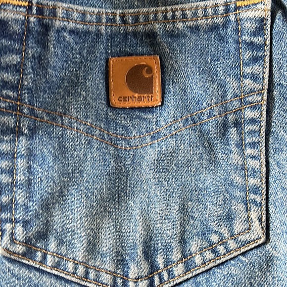 Carhartt Relaxed Fit Blue Jeans Sz 40x34 - Picture 4 of 13
